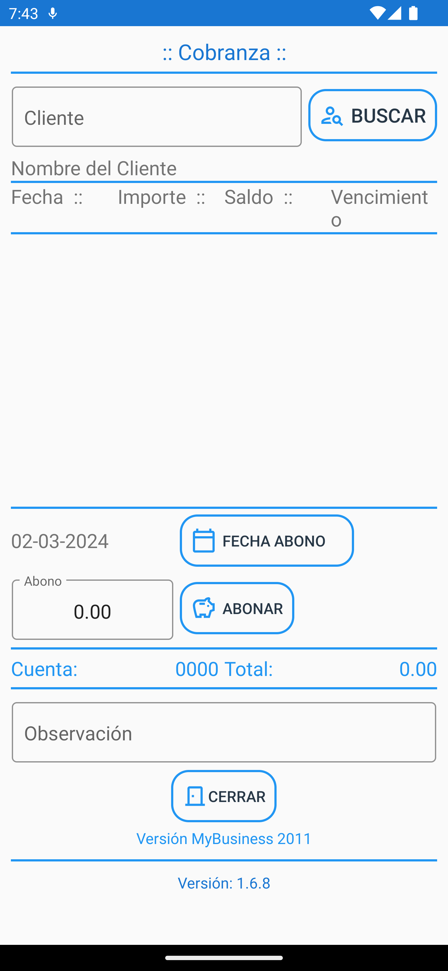 venta en ruta con mybusiness pos v20