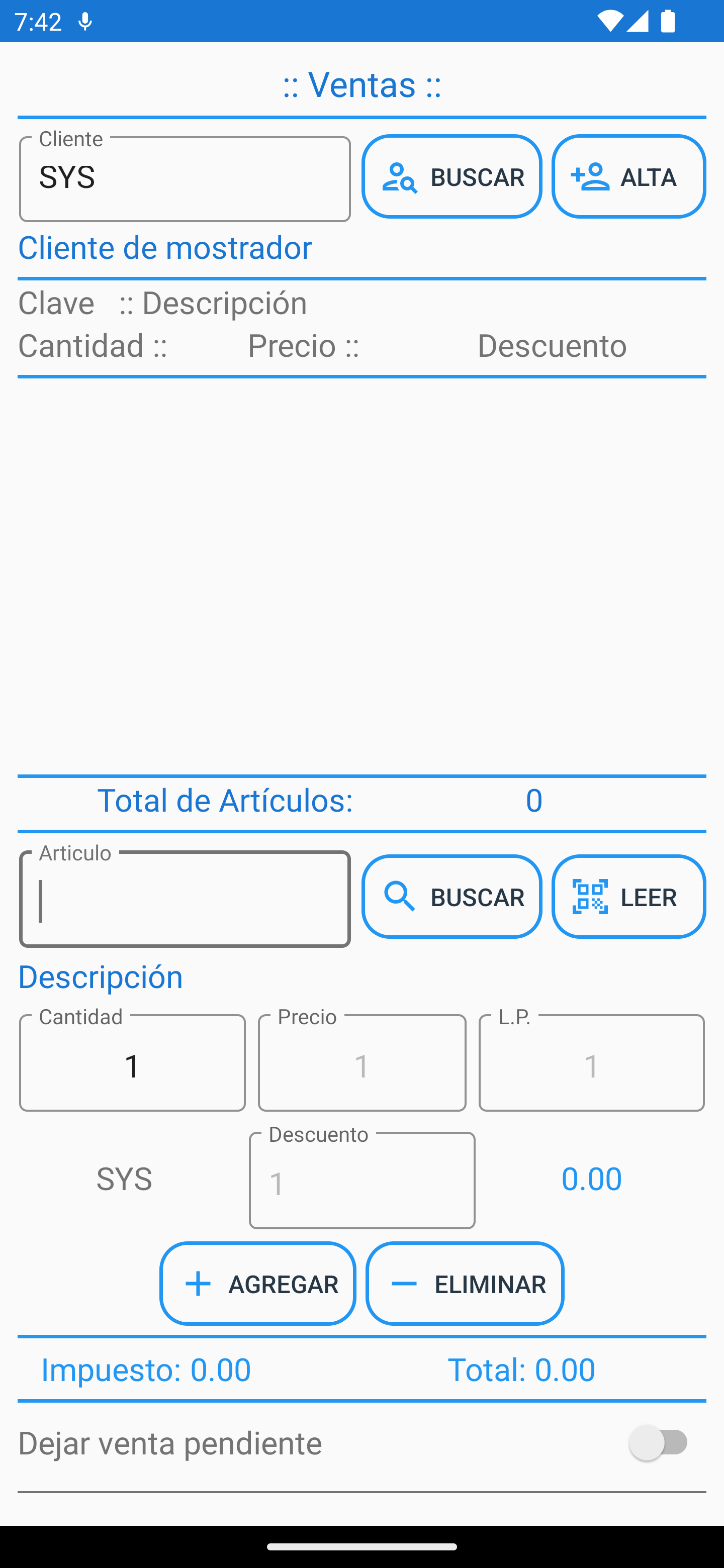 venta en ruta con mybusiness pos 2011